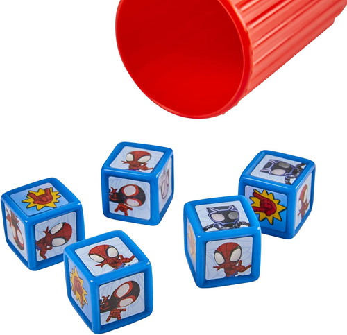 Hasbro Gaming Yahtzee Jr. Marvel Spidey Y Su Increible F...