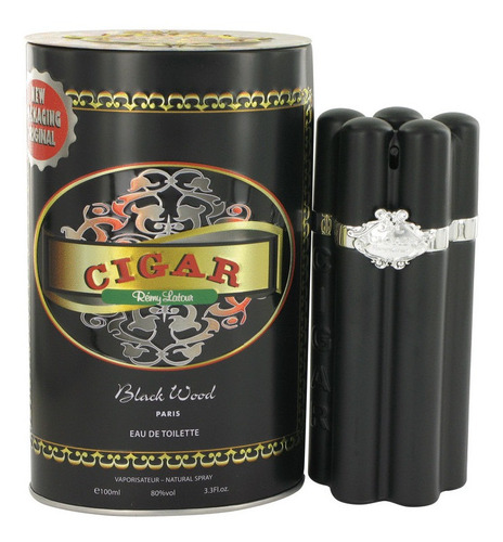 Edt De 3.3 Onzas Cigar Black Wood, Para Hombre, En Spray