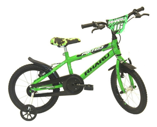 Bicicleta Rharu Aro 16 Infantil Rodas Em Alumínio Masc E Fem