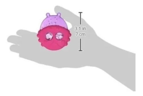Imagen 3 de 4 de Simonds Mordedor Wacky Ring Para Bebé +3meses Suave Silicona