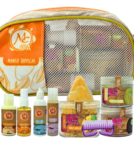 Kit Mc Spa Mango + Regalo. Humectantes. Manicure Y Pedicure