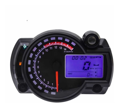 Imagen 1 de 4 de Cluster Universal Digital Para Motos 1041cou
