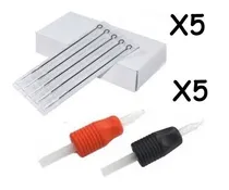 Comprar 5 Agujas + 5 Punteras Descartables Magnum Reforzadas Tattoo