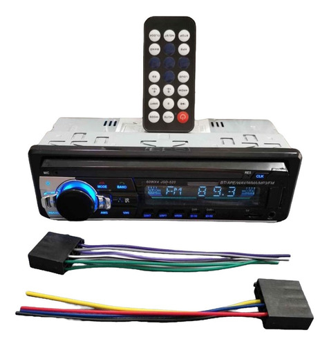 Autoestereo Bluethood, Usb, Fm Radio, Manos Libres 60w X 4