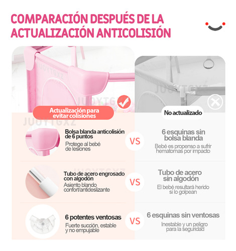 Corralito Para Bebe Corral Plegable Juegos Y Niños+40 Bolas