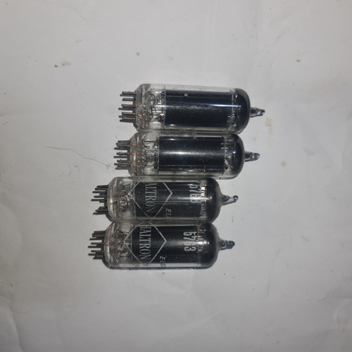 Duas Válvulas 5763 Potencia Transmissor Rf Nova