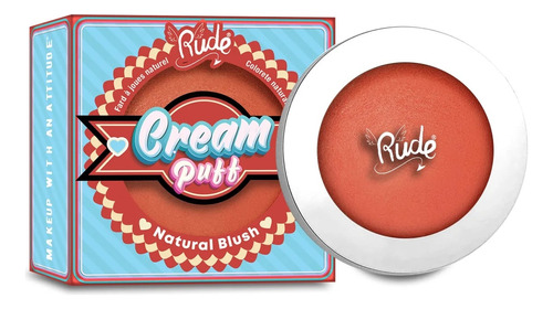 Rubor Cream Puff De Rude Cosmetics