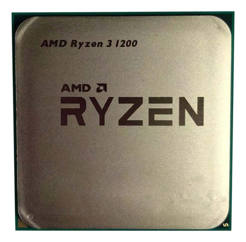 Procesador gamer AMD Ryzen 3 1200 YD1200BBM4KAE de 4 núcleos y  3.4GHz de frecuencia