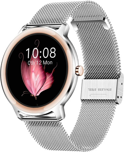 Smartwatch Redondo, Reloj Inteligente Ios/android Ejer/salud