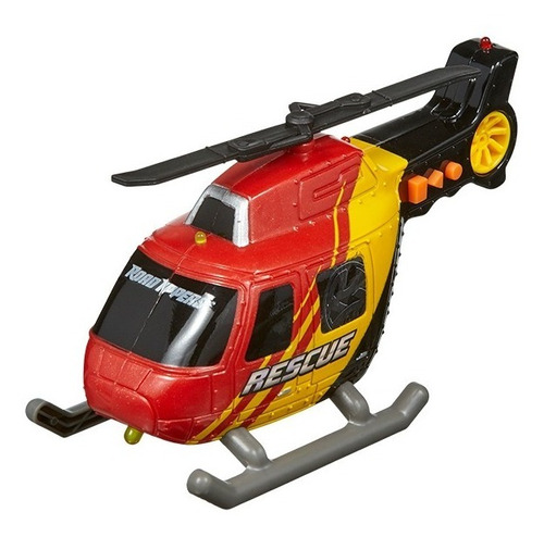 Helicoptero Rush & Rescue Luz Sonido 13cm Nikko Road Rippers