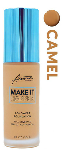 Base De Maquillaje Arantza Cosmetics Make It Happen Tono Camel