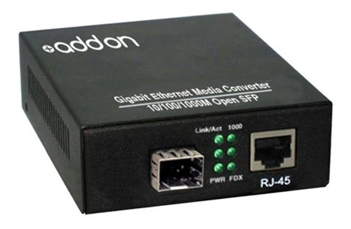 Addon 1000base-tx Para Abrir El Convertidor De Medios Del Pu