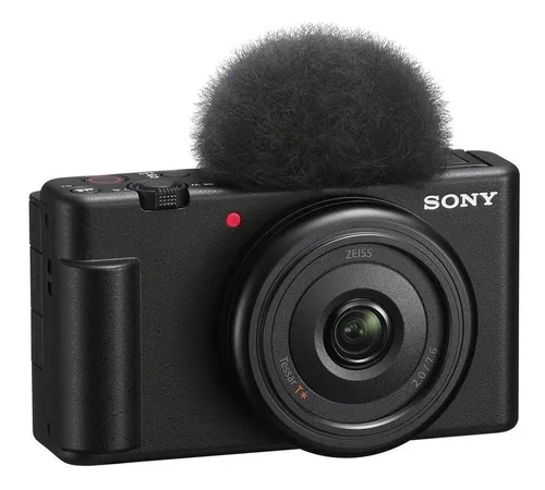 Cámara Sony Zv-1f Con Lente 20mm Para Vlogs