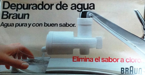 Filtro Depurador De Agua Para Griferia Braun