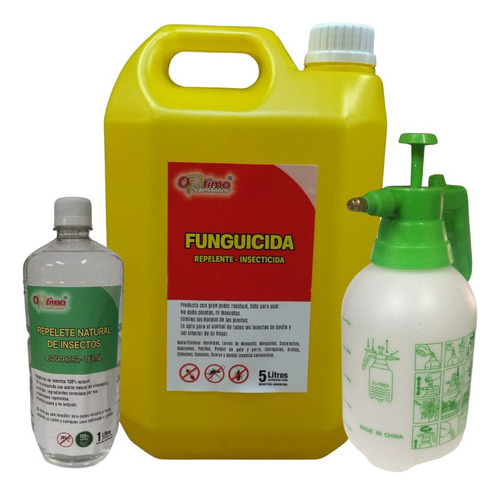 Pulverizador + Textil Repelente + Kille Mosquito Fungui 5 L 