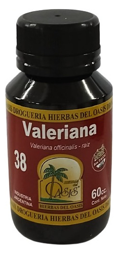 Tintura Madre Valeriana X 60 Cc Hierbas Del Oasis