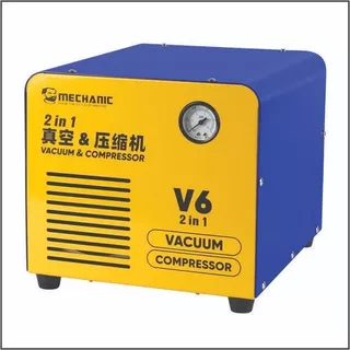 Bomba De Vacio Y Compresora 2en1 V6 Mechanic 600w