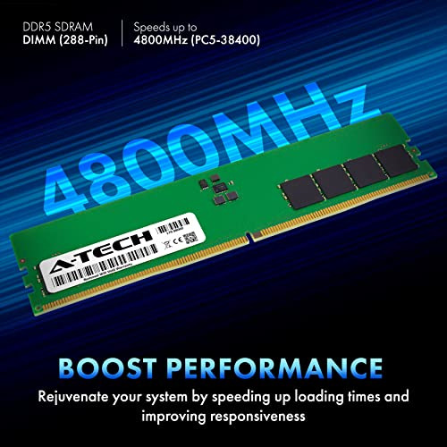 A-tech Ddr5 4800 Mhz Udimm Pc5-38400 Cl40 Dimm 288 Pines 1