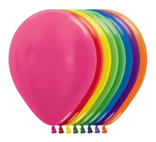 Globos R-5 Metal Surtido X 50 - Sempertex