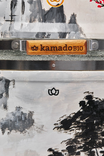 Imagen 5 de 8 de Parrilla Kamado Kb10 Ahumador Grande Art