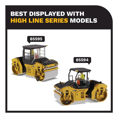 Compactador Utilitario Caterpillar Cb-2.7 Diecast Masters