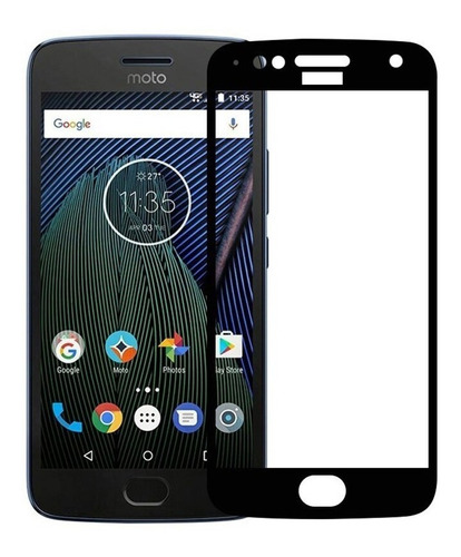 Motorola Moto G5s Vidrio Templado 3d Curva Full - Prophone