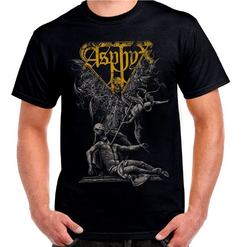 Asphyx Diseño 2 Polera Metal/rock Impresión Directa