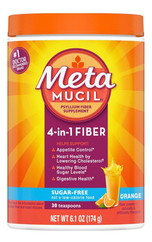 Metamucil Psyllium Fibra - 174 G - G A - g a $1747