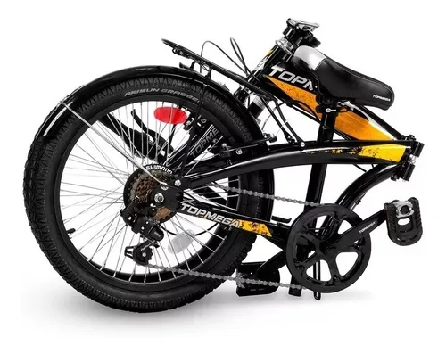 Bicicleta Plegable Top Mega Folding 7vel Bicicleteria Works
