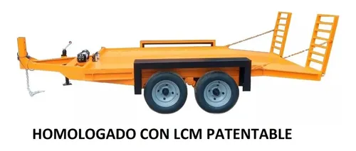 Trailer Via-400 Carreton Vial 4,5 Tn Homologado Patentable