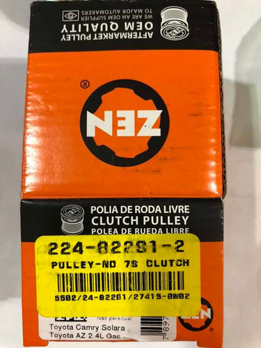 24-82291 Polea Rachet Toyota Camry Y Previa