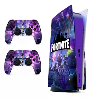 Skin Ps5 Fortnite Tunea Tu Playstation 5 Digital O Disk