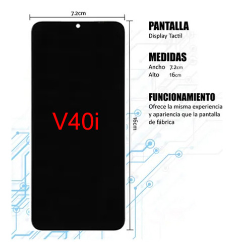 Sj Para Pantalla Táctil Lcd Para Hisense V40i E50i