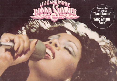 Donna Summer. Live And More. Lp Original Usado. Qqa. Be.
