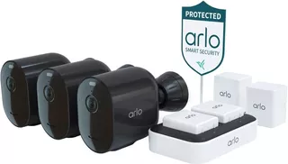 Camaras De Seguridad Arlo Pro 4 Spotlight-2k Int/ Ext Black