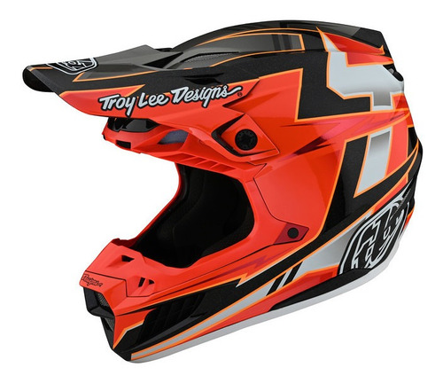 Casco Moto Se5 Ece Composite Graph Rojo / Negro Tld Original