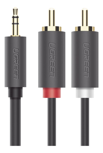 Cable Adaptador De 3.5mm Macho A 2 Rca Macho 5 M Abs Ugreen