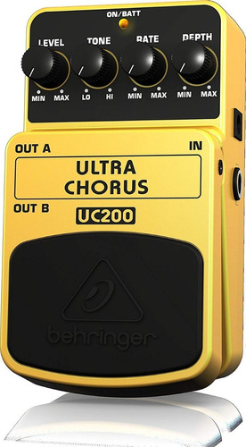 Pedal Para Guitarra Ultra Chorus Uc200 - Behringer + Nf