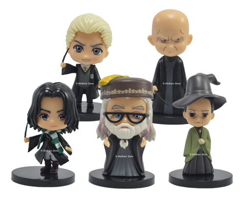 Figura Muñeco Dumbledore Draco Snape Voldemort Mcgonagall X5
