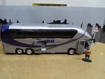 Comprar Autobus A Escala Neoplan Con Luz Linea Ado Platino Plateado 