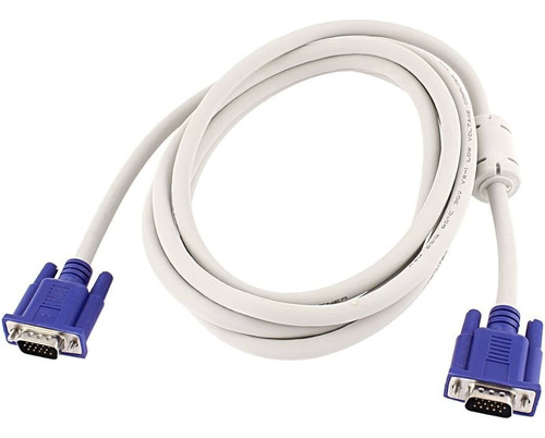 Cable Vga Monitor De 3 Metros Con Filtros Calidad Superior