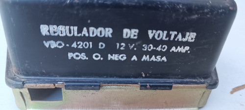 Regulador De Voltaje Prestolite 12v 30-40 Amp