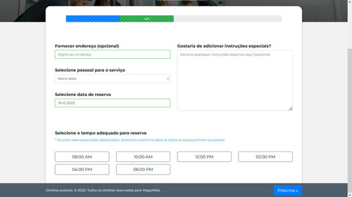 Site Salão De Beleza Com Reserva De Serviço Meio Pagamentos