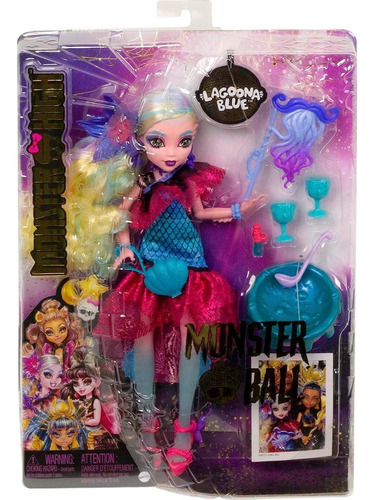 New Monster High Monster Ball Lagoona Blue Doll