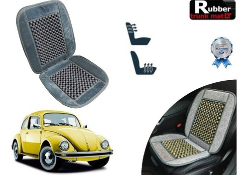 Cubre Respaldo Gris Asiento Bolitas Vw Vocho