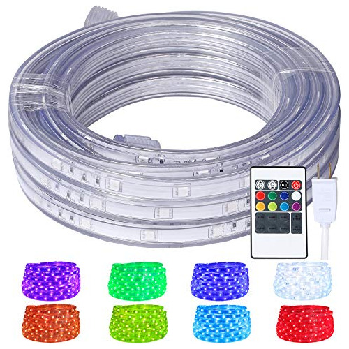 Luces Led De Cuerda, Luz De Tira Rgb Flexible Plana De ...