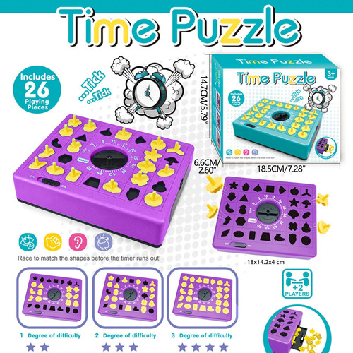 Juego De Mesa Matching Game Perfection Para Niños, Juegos Pr