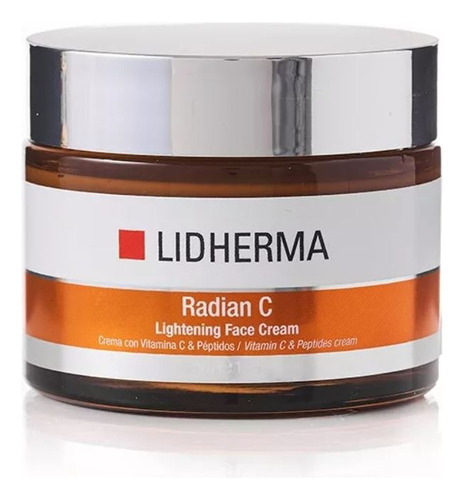 Lidherma Radian C Lightening Face Cream Hialuronico Vit C