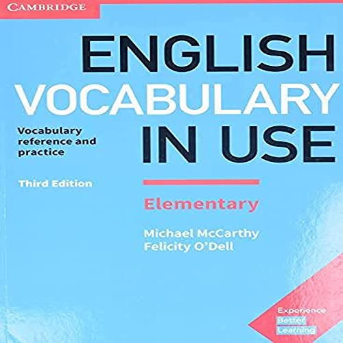 English Vocabulary In Use Elementary Third Edition - Mccarth