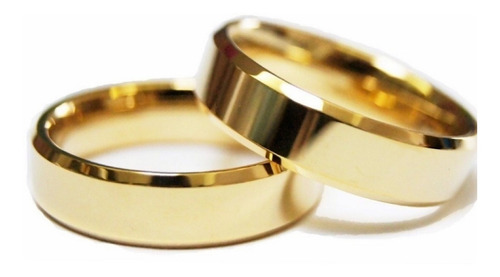 Par Alianças De Moeda Modelo Chanfrado 6mm + Anel Lindo | Parcelamento sem juros Par Alianças De Moeda Modelo Chanfrado 6mm + Anel Lindo | Parcelamento sem juros